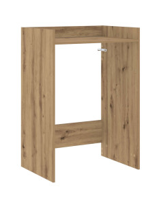 Mobiletto per lavatrice Rovere Artigianale 67,5 x 48 x 97 cm