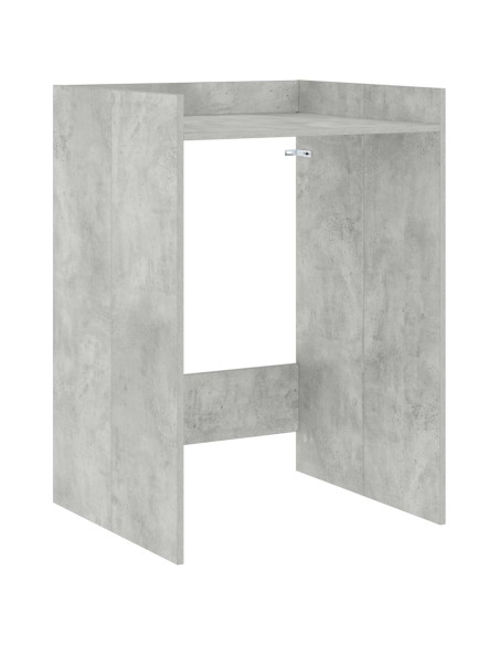 Mobiletto per lavatrice Calcestruzzo 67,5 x 62 x 97 cm