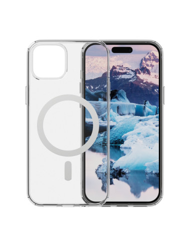 dbramante1928 Iceland Pro MagSafe custodia per cellulare Cover Trasparente, Bianco