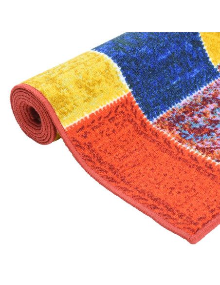 Tappeto Corsia Multicolore 80x250 cm