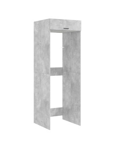 Mobiletto per lavatrice Calcestruzzo 67,5 x 68 x 200 cm