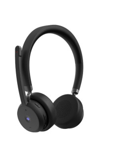 Lenovo Wireless VoIP Headset Auricolare A Padiglione Ufficio Bluetooth Nero
