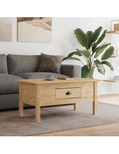 Tavolino da salotto BODO Marrone miele 100 x 55 x 45,8 cm