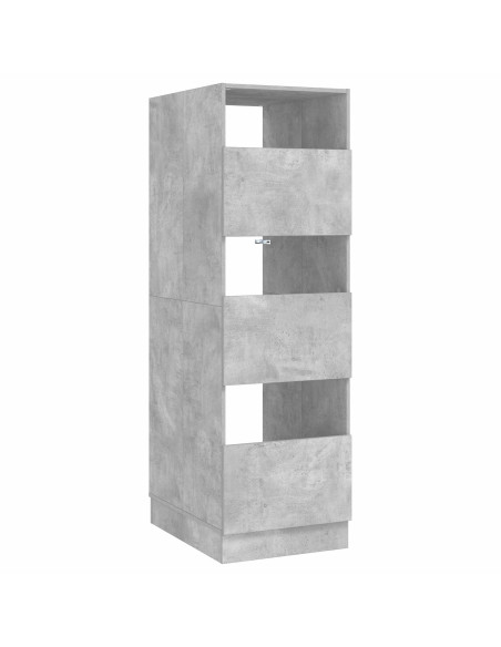 Mobile da lavanderia con porta Calcestruzzo 50 x 68 x 162 cm