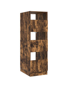 Mobile da lavanderia con porta Rovere fumé 50 x 68 x 162 cm