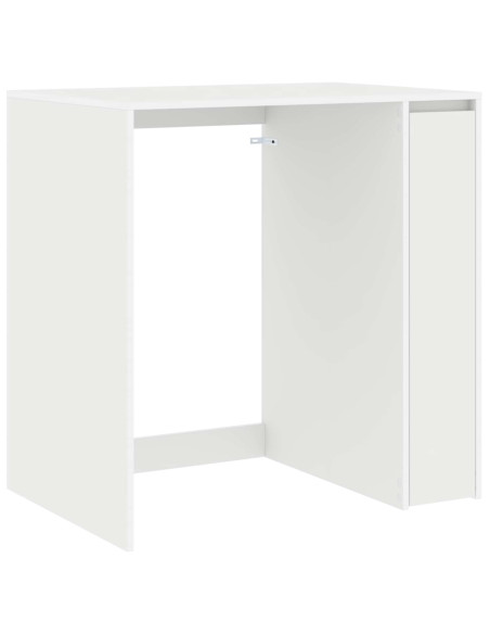 Mobiletto per lavatrice con porta Bianco 87 x 60 x 89 cm