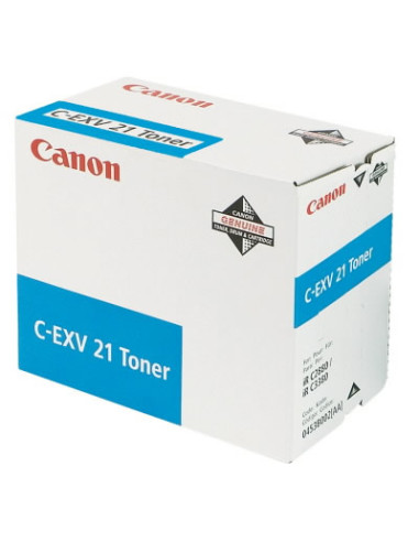 Canon C-EXV 21 cartuccia toner 1 pz Originale Ciano