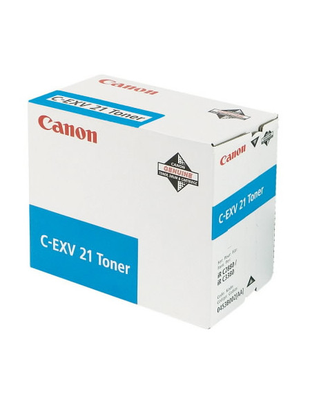 Canon C-EXV 21 cartuccia toner 1 pz Originale Ciano