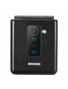 Brondi Flipper 6,1 cm (2.4") Nero Telefono cellulare basico