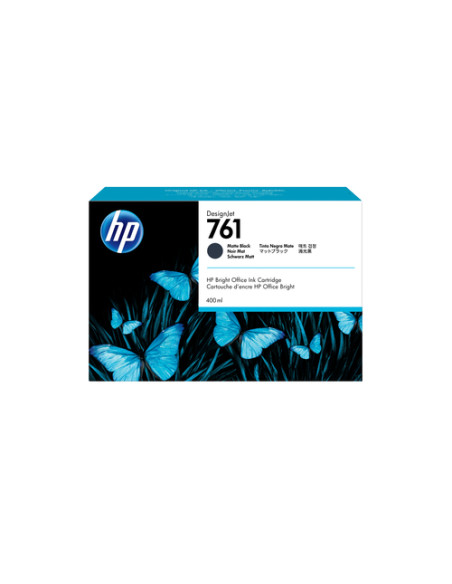 HP Cartuccia inchiostro nero opaco DesignJet 761, 400 ml