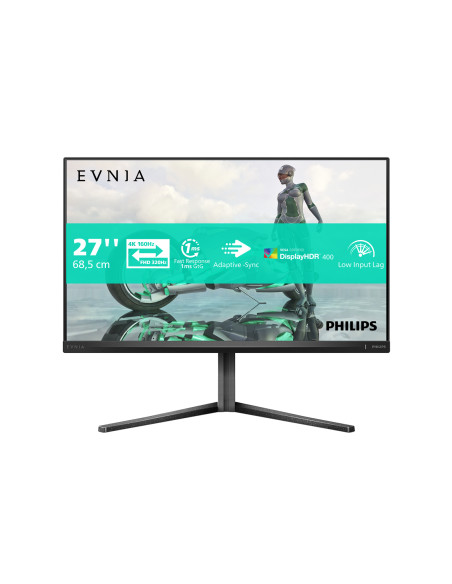 Philips Evnia 3000 27M2N3800A/00 Monitor PC 68,6 cm (27") 3840 x 2160 Pixel 4K Ultra HD LCD Grigio