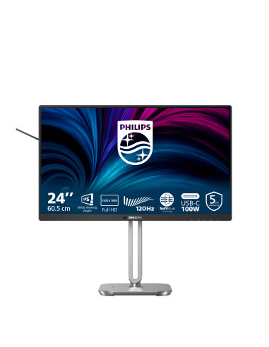 Philips Serie 4000 24B2U4301/00 Monitor PC 60,5 cm (23.8") 1920 x 1080 Pixel Full HD LCD Grigio