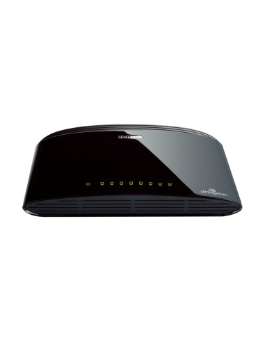D-Link DES-1008D Non gestito Fast Ethernet (10/100) Nero