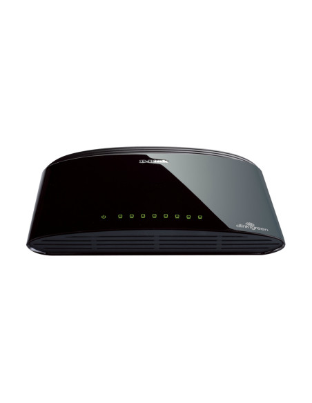 D-Link DES-1008D Non gestito Fast Ethernet (10/100) Nero