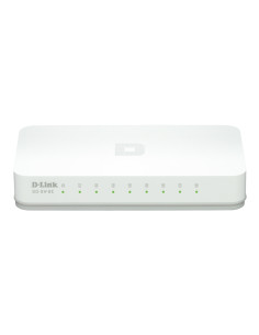 D-Link GO-SW-8E/E switch di rete Non gestito Fast Ethernet (10/100) Bianco