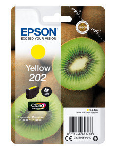 Epson Kiwi Singlepack Yellow 202 Claria Premium Ink