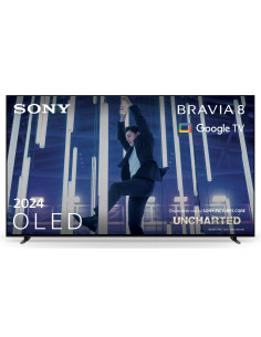 Sony BRAVIA 8 OLED 55 Pollici 4K HDR Google Smart TV (2024) | Gaming Menu per PlayStation 5, IMAX Enhanced, Dolby Vision Atmos, 
