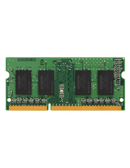 Kingston Technology ValueRAM memoria 4 GB 1 x 4 GB DDR3L 1600 MT/s 204-pin SO-DIMM