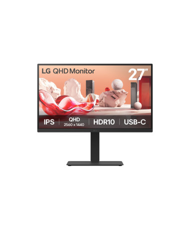 LG 27BA75QB-B.AEU Monitor PC 68,6 cm (27") 2560 x 1440 Pixel Wide Quad HD LED Nero