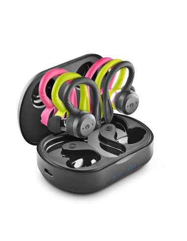 NGS ARTICA JOGGER Auricolare Wireless In-ear Musica e Chiamate Bluetooth Nero, Verde chiaro, Rosa