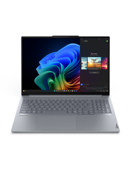 Lenovo ThinkBook 16 G7 QOY Copilot+ PC Qualcomm Snapdragon X1P-42-100 Computer portatile 40,6 cm (16") WUXGA 16 GB LPDDR5x-SDRAM