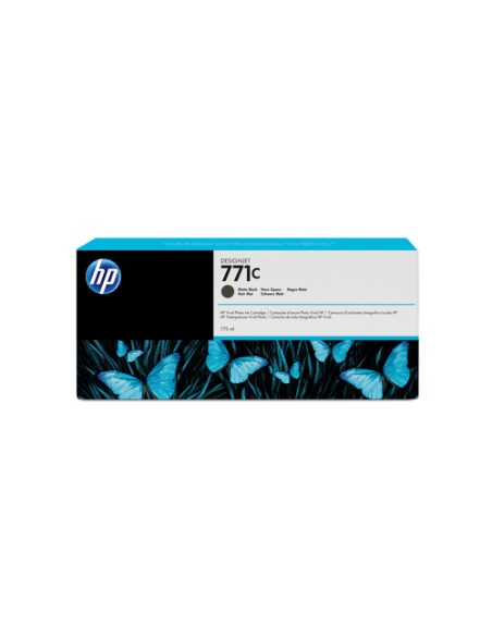 HP Cartuccia inchiostro nero opaco DesignJet 771C, 775 ml