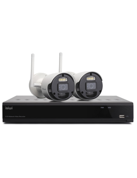 Isiwi Connect S2 Sferico Telecamera di sicurezza IP Interno e esterno Soffitto/muro
