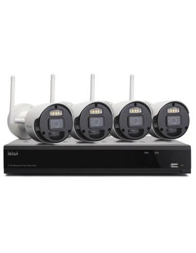 Isiwi Connect S4 Sferico Telecamera di sicurezza IP Interno e esterno Soffitto/muro
