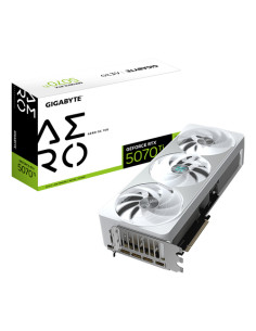 GIGABYTE GeForce RTX 5070 Ti AERO OC 16G Scheda Grafica - 16GB GDDR7, 256 bit, PCI-E 5.0, 2588 MHz Core Clock, 3 x DP 2.1a, 1 x 