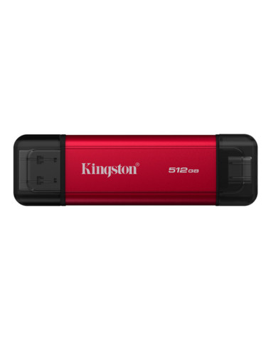 Kingston Technology 512GB Dual USB-A/C Portable SSD, Up to 1050MB/s USB 3.2 Gen 2