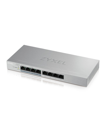 Zyxel GS1200-8HP v2 Gestito Gigabit Ethernet (10/100/1000) Supporto Power over Ethernet (PoE) Grigio