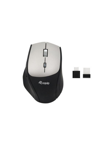 Equip 245115 mouse Ufficio Mano destra RF Wireless Ottico 2400 DPI