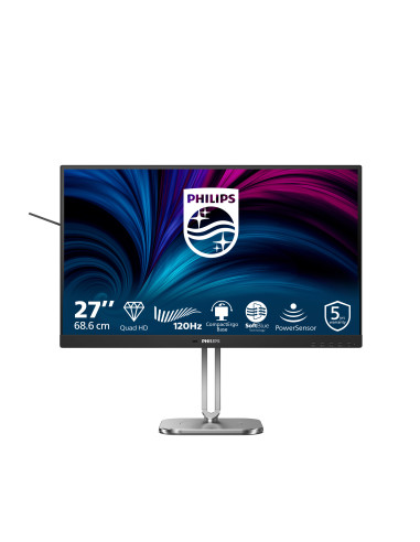 Philips Serie 4000 27B2N4500/00 Monitor PC 68,6 cm (27") 2560 x 1440 Pixel Quad HD LCD Grigio