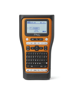 Brother PTE560BTVPQL1 stampante per etichette (CD) Trasferimento termico 180 x 180 DPI 20 mm/s Con cavo e senza cavo HSE/TZe Blu