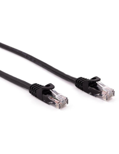 Nilox NXCRJ4501 cavo di rete Nero 1 m Cat6 U/UTP (UTP)