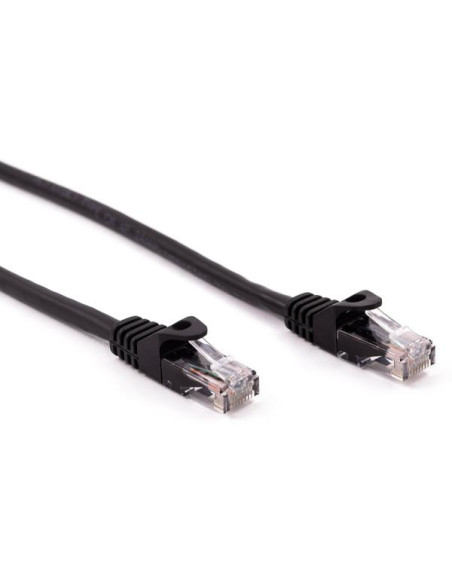 Nilox NXCRJ4501 cavo di rete Nero 1 m Cat6 U/UTP (UTP)