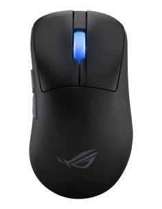 ASUS ROG Keris II Ace Wireless AimPoint Black mouse Gaming Mano destra RF Wireless + Bluetooth + USB Type-A Ottico 42000 DPI