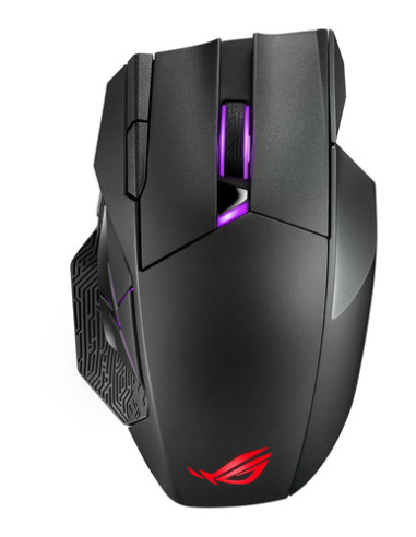 ASUS ROG Spatha X mouse Gaming Mano destra RF Wireless + USB Type-C Ottico 19000 DPI
