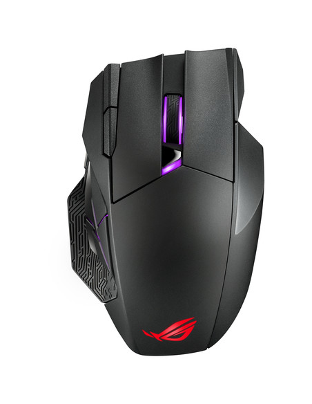 ASUS ROG Spatha X mouse Gaming Mano destra RF Wireless + USB Type-C Ottico 19000 DPI