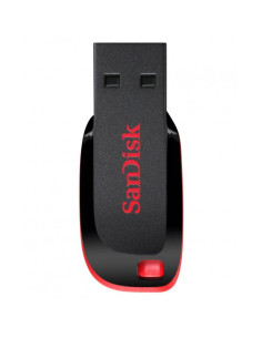 SanDisk Cruzer Blade unità flash USB 32 GB USB tipo A 2.0 Nero, Rosso