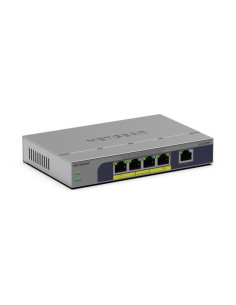 NETGEAR GS105PP Non gestito Gigabit Ethernet (10/100/1000) Supporto Power over Ethernet (PoE) Montaggio da desktop/parete Grigio