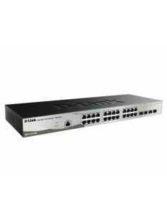 D-Link DGS-1210-28/ME/E switch di rete Gestito L2+ Gigabit Ethernet (10/100/1000) 1U Nero, Grigio