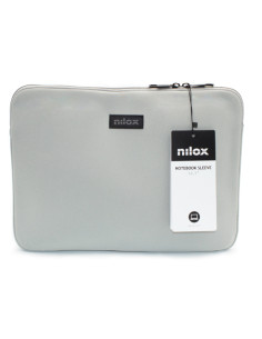 Nilox NXF1402 borsa per laptop 35,8 cm (14.1") Custodia a tasca Grigio
