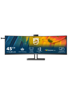 Philips Serie 6000 45B1U6900CH/00 Monitor PC 113 cm (44.5") 5120 x 1440 Pixel UltraWide Dual Quad HD LED Nero