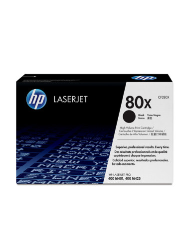 HP Cartuccia Toner originale nero ad alta capacità LaserJet 80X