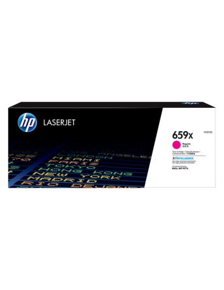 HP LaserJet Cartuccia toner magenta originale 659X ad alta capacità