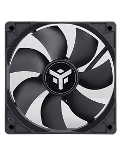 itek ITCFL12KE sistema di raffreddamento per computer Case per computer Ventilatore 12 cm Nero