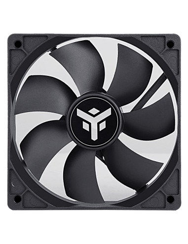 itek ITCFL12KE sistema di raffreddamento per computer Case per computer Ventilatore 12 cm Nero