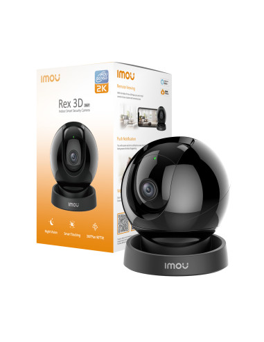 Imou Rex 3D 2K - Telecamera da interno 2K (3MP) rilevamento movimento, umano ed animali , comunicazione bidirezionale e messaggi