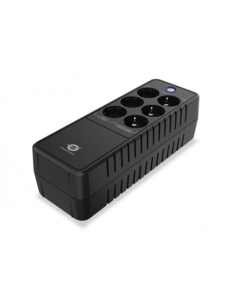 Conceptronic ZEUS05E gruppo di continuità (UPS) Standby (Offline) 0,65 kVA 360 W 6 presa(e) AC